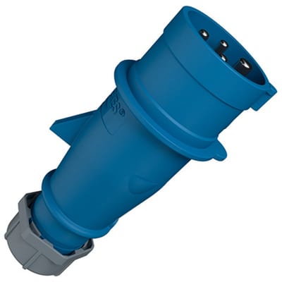 Plug 332-9 with PHASE CHANGER IP44