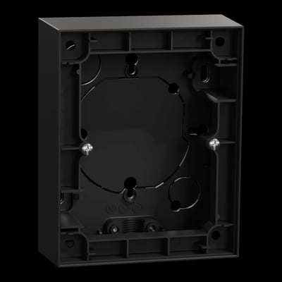 Jacket double recessed socket One Black