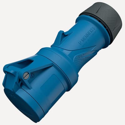 Coupler socket 216-6 IP54