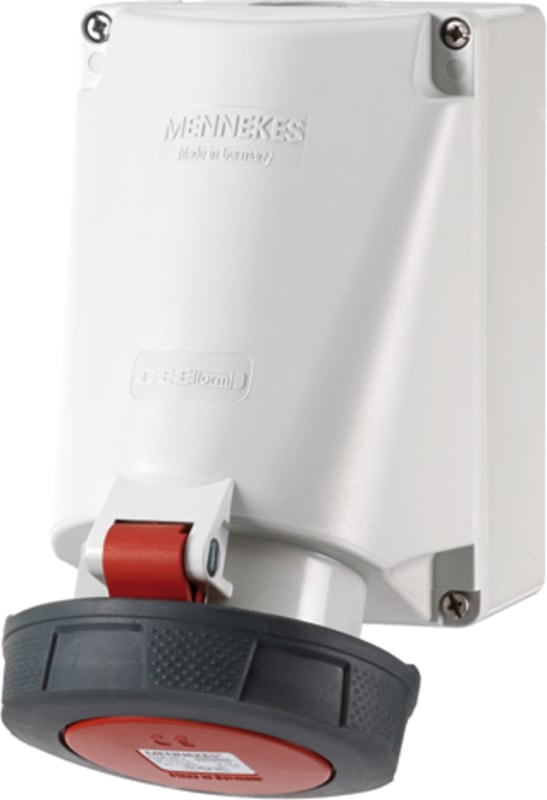 Wall-Mounted Socket Outlet 463-6, IP67 (136A)