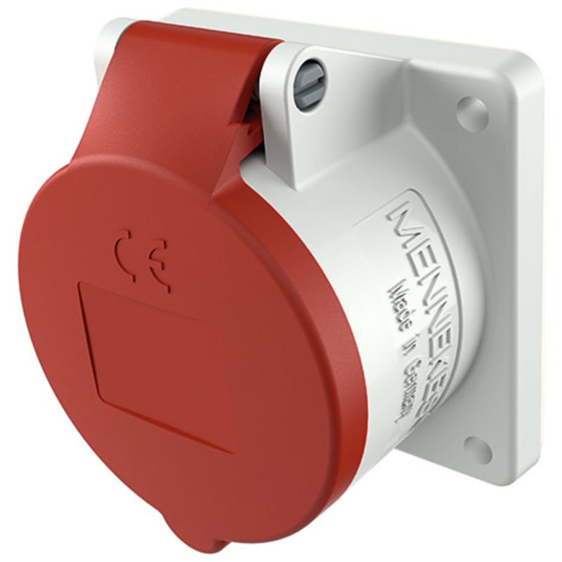 Panel-Mounted outlet 432-6 IP44 (3451)