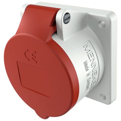 Panel-Mounted outlet 432-6 IP44 (3451)
