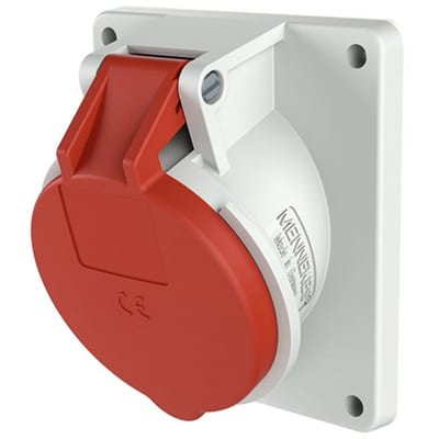 Panel-Mounted outlet 432-6 IP44 (1500)
