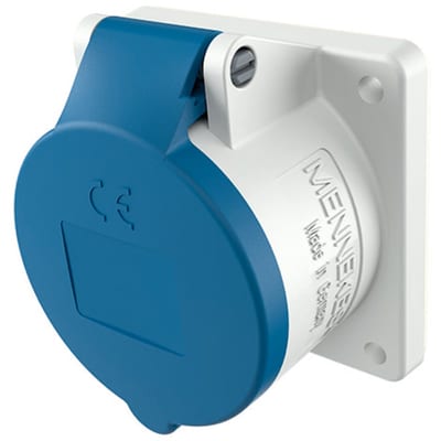 Panel-Mounted outlet 332-9 IP44 (1398)