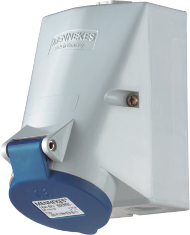Wall-Mounted outlet 332-9 IP44 (1424)