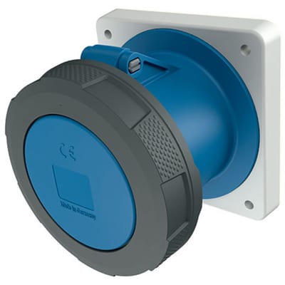 Panel-Mounted outlet 3125-9 IP67 (1456)