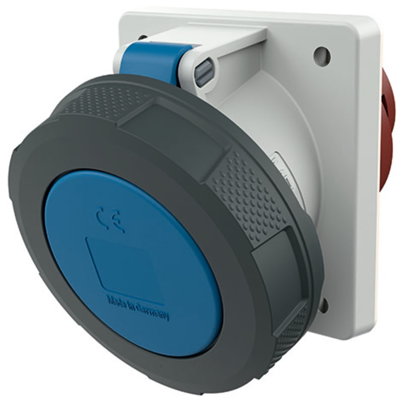 Panel-Mounted outlet 363-9 IP67 (204A)