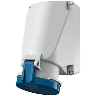 Wall-Mounted outlet 363-9 IP44