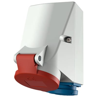 Wall-Mounted outlet 416-6 IP44 (1649)