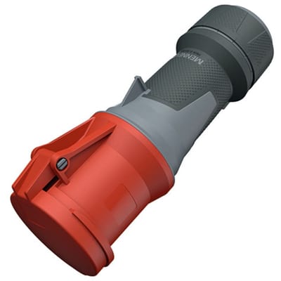 Coupler socket PowerTopXtra 363-6 IP44