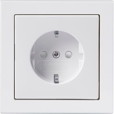 Impressivo In. ENK Socket WITH Frame White