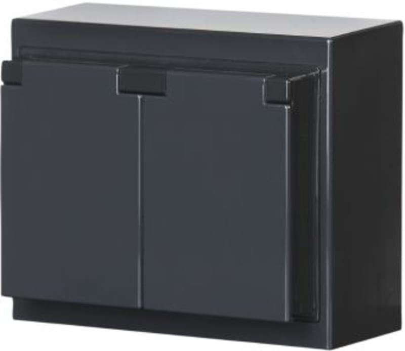 IMPRESSIVO surface-mounted double socket, IP44, anthracite (2TKA00001754)