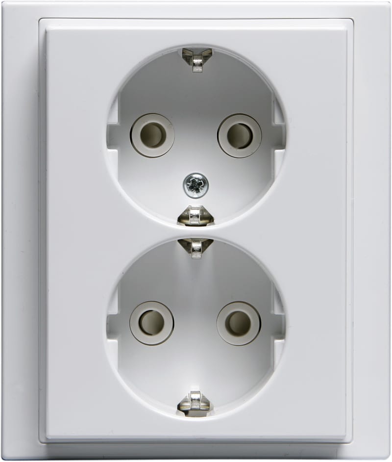Impressivo In. DBL Socket White (302EUJ-84)