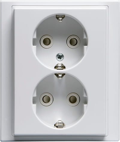 Impressivo In. DBL Socket White