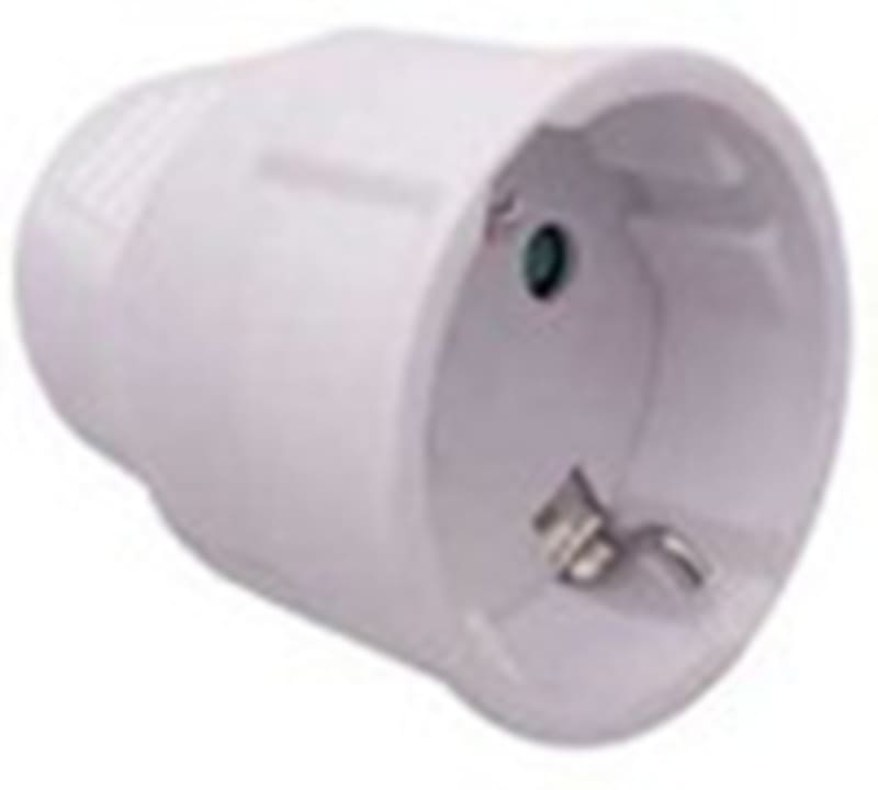 Elperium 20160 Schuko Extension Socket IP20, 16 A 250 V, White