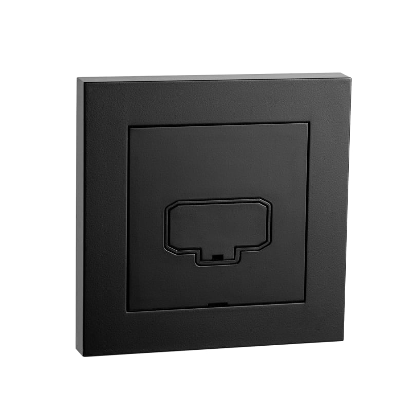 DCL Wall Outlet, Black (77611)