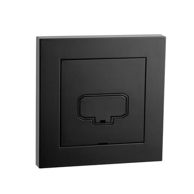 DCL Wall Outlet, Black