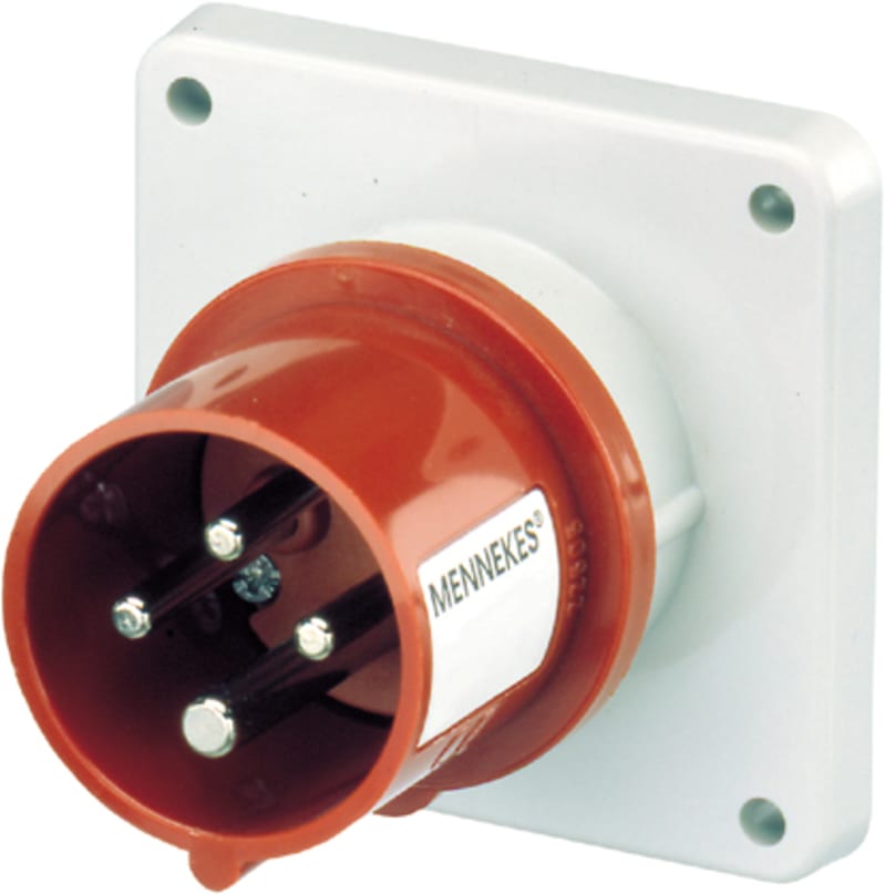 Panel-Mounted Appliance Inlet 332-6 IP44NB (819)