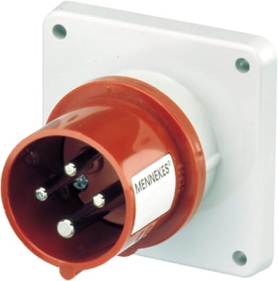 Panel-Mounted Appliance Inlet 332-6 IP44NB