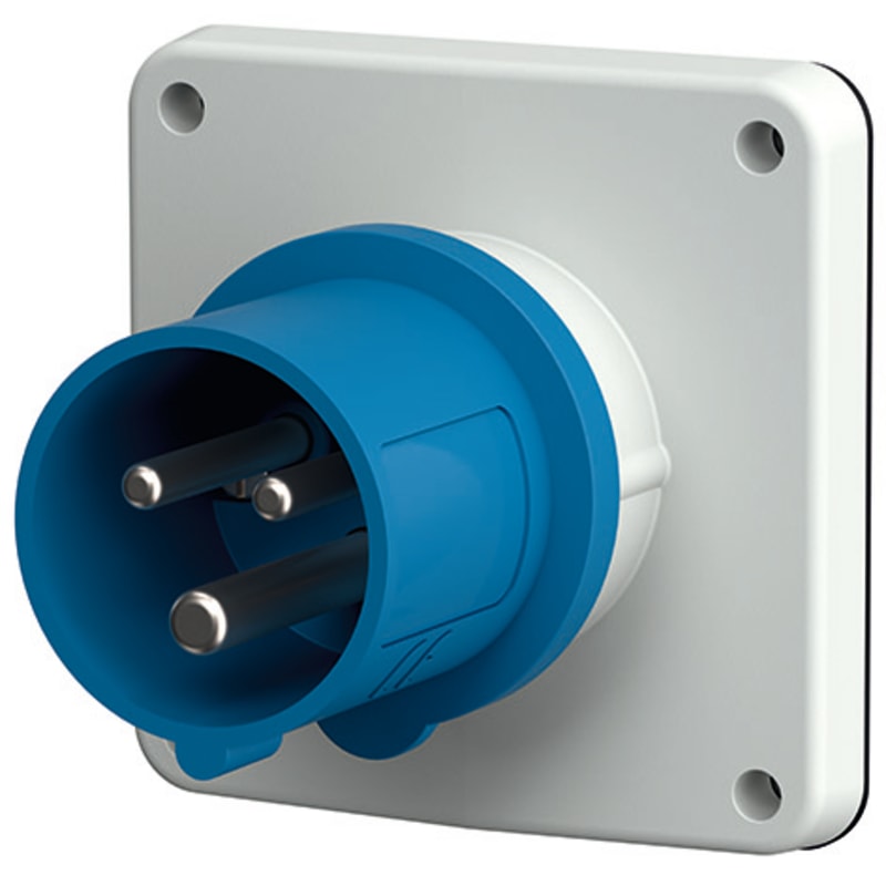 Panel-Mounted Appliance Inlet 232-6 IP44NB (817)