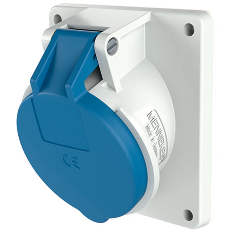 Panel-Mounted outlet 316-9 IP44 (1637)