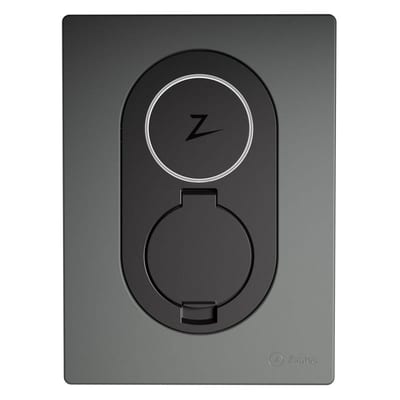 Front cover Zaptec Go Stein Grey