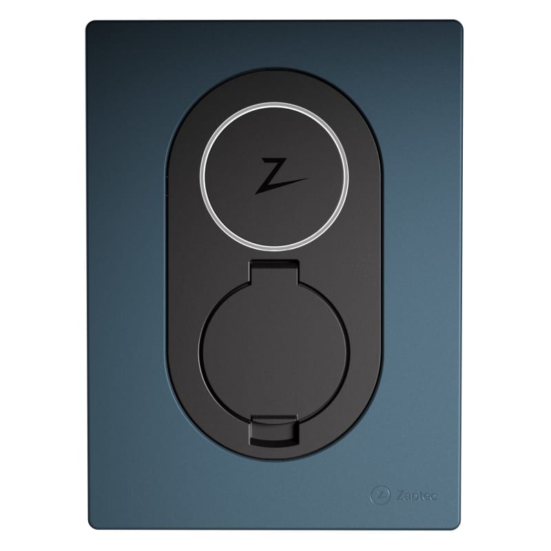 Front cover Zaptec Go Midnatt Blue (ZM000765)