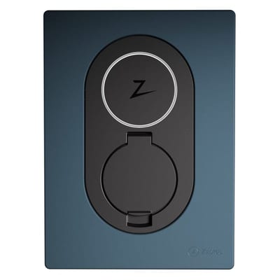 Front cover Zaptec Go Midnatt Blue