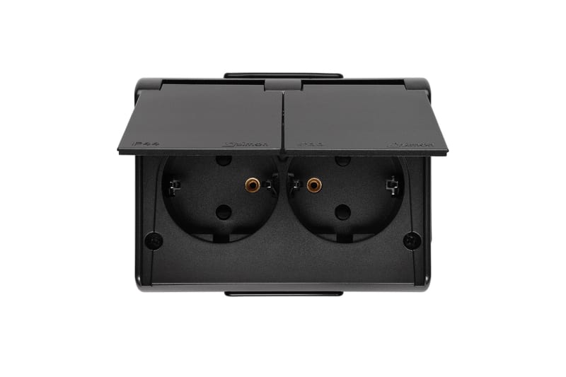Socket double IP44 S54 (1505678)