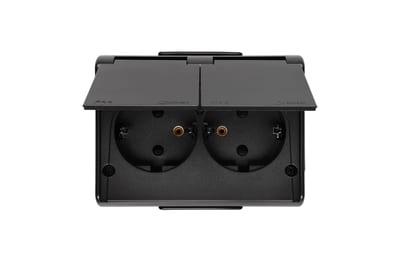 Socket double IP44 S54