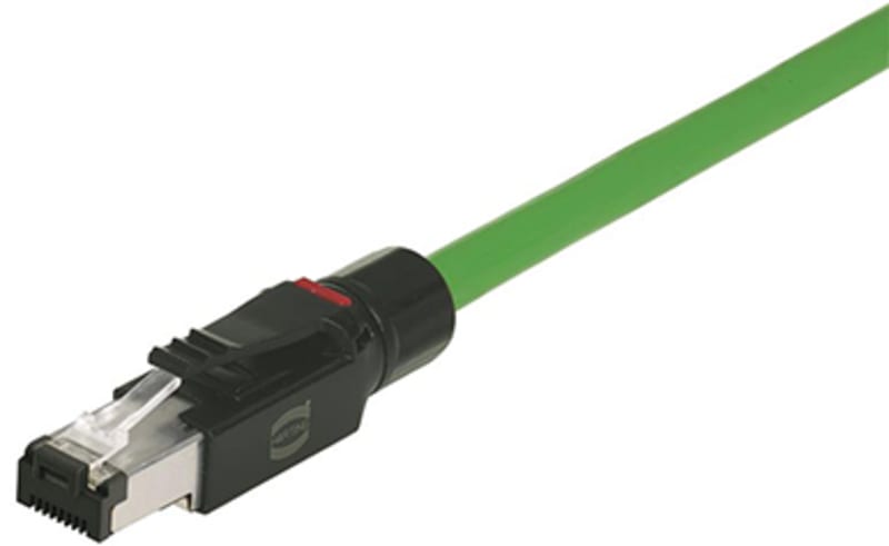 RJI RJ45 PN plug CAT5, 4P IDC straight (09451511120)