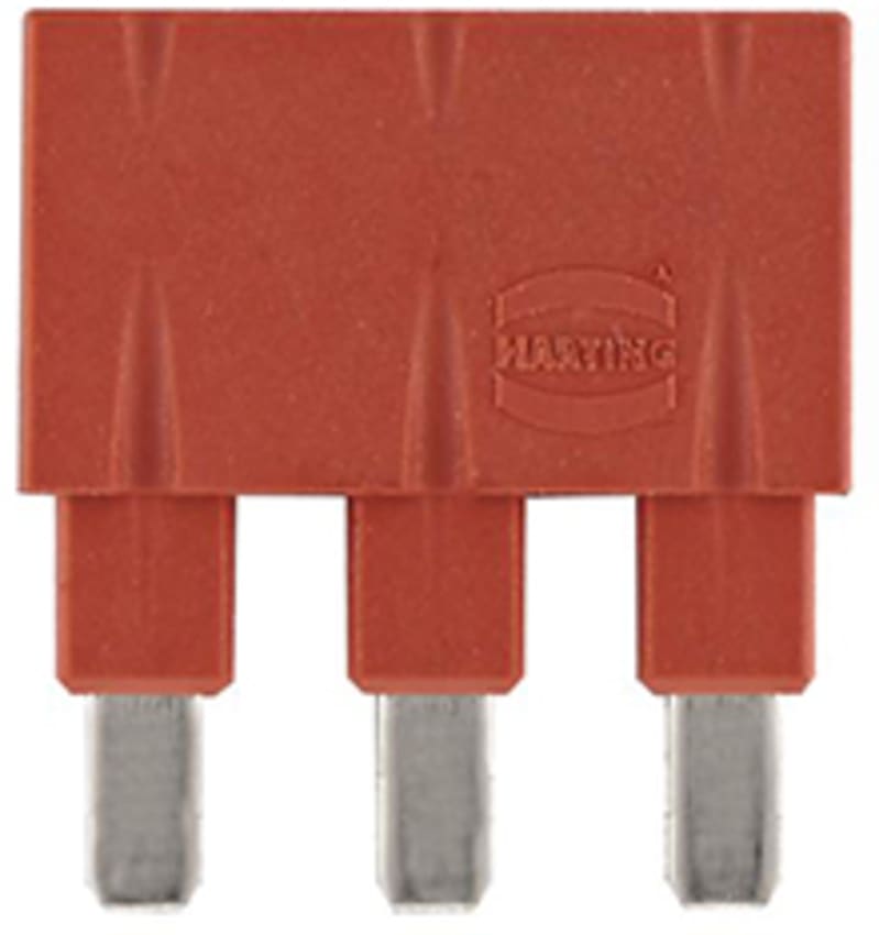 Jumper Along 1X3 red 16A (09330009831)