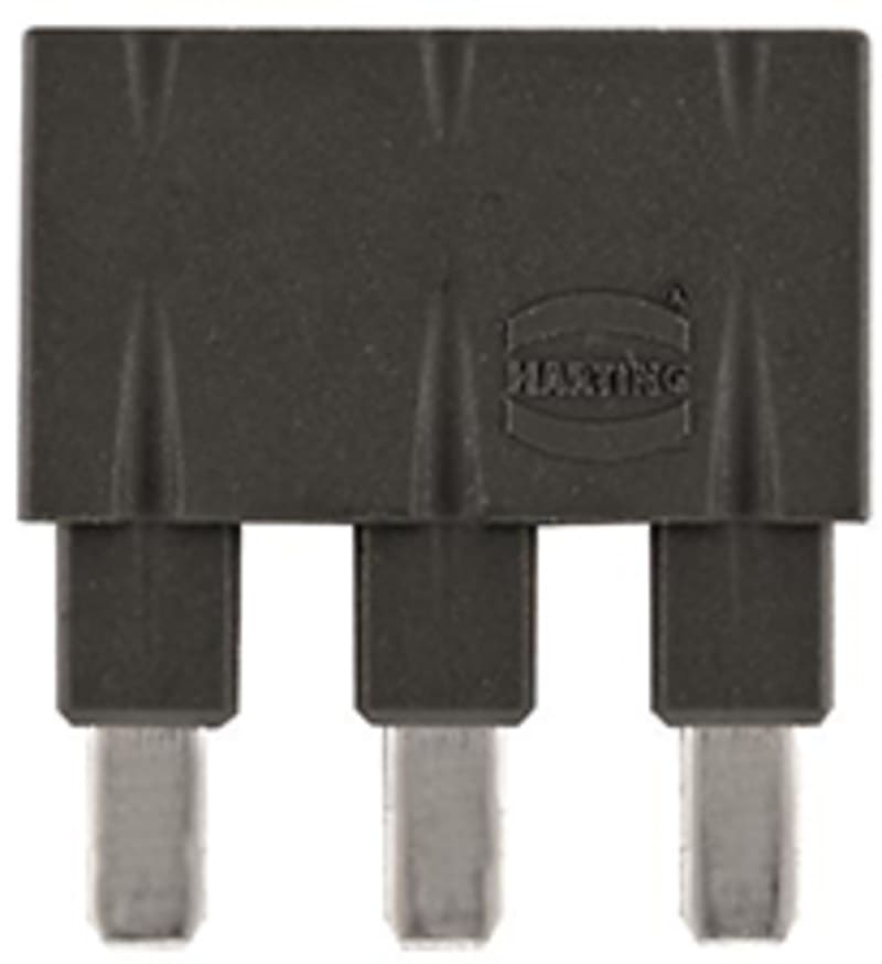 Jumper Along 1X3 black 16A (09330009853)