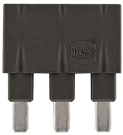 Jumper Along 1X3 black 16A