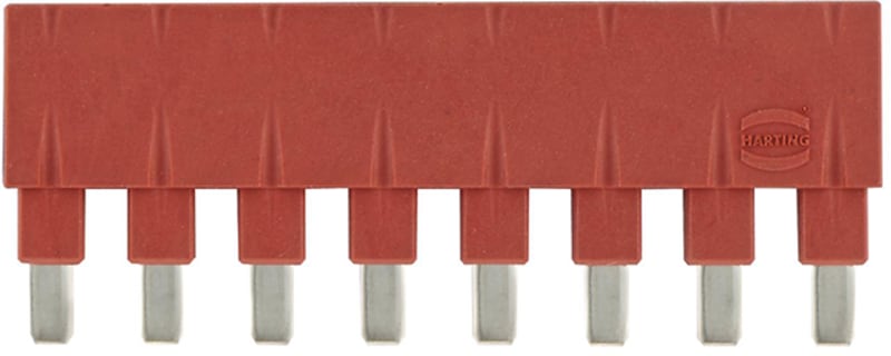 Jumper Along 1X8 red 16A (09330009836)