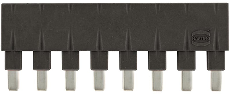 Jumper Along 1X8 black 16A (09330009858)