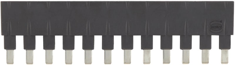 Jumper Along 1X12 black 16A (09330009862)
