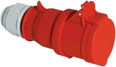 Coupler socket 316-6 IP44 QC