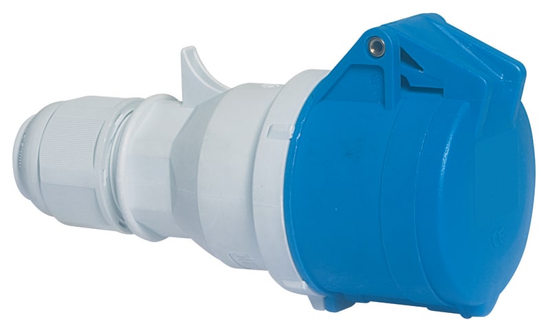 Coupler socket 316-9 IP44 QC (3129)