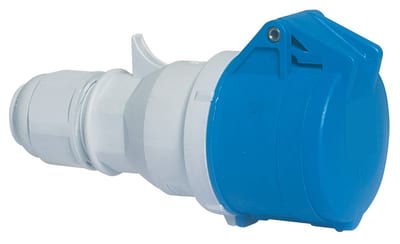 Coupler socket 316-9 IP44 QC