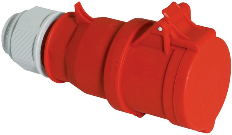 Coupler socket 332-6 IP44 QC (3142)