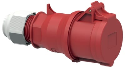 Coupler socket 432-6 IP44 QC