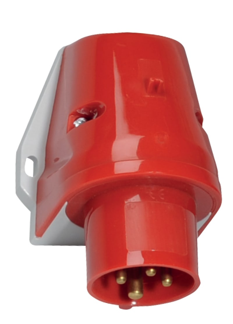 Appliance Inlet 316-6 IP44 QC Top (24392)