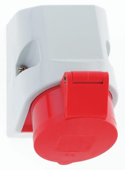 Socket outlet 316-6 IP44 Loop-through