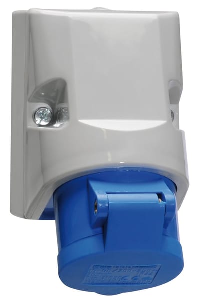Socket outlet 316-9 IP44 Loop-through
