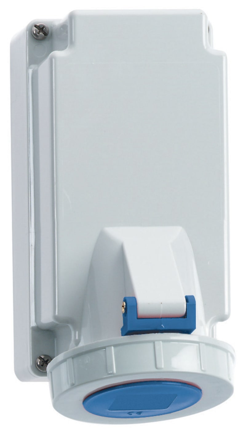 Socket outlet 216-6 IP67 Loop-through (11492)