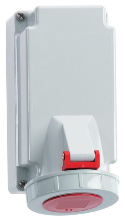 Socket outlet 316-6 IP67 Loop-through