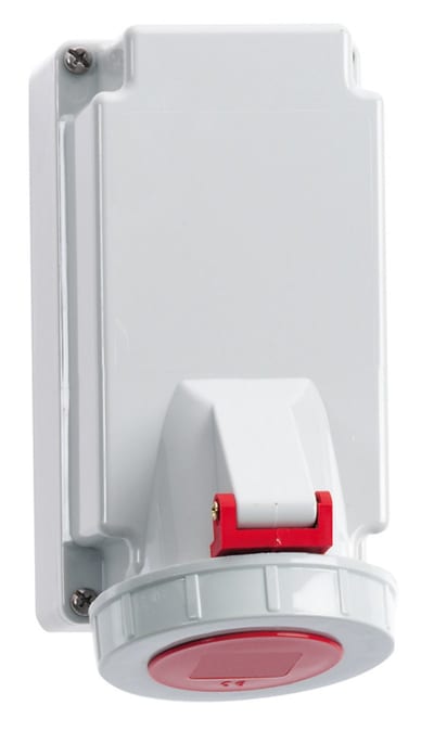 Socket outlet 416-6 IP67 Loop-through