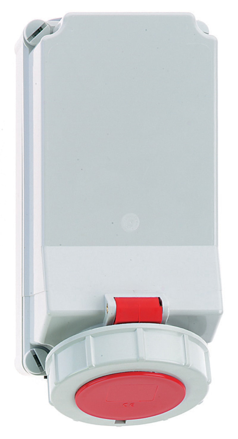 Socket outlet 332-6 IP67 Loop-through (11461)