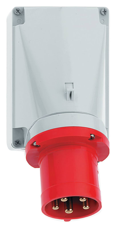 Appliance Inlet 463-6 IP44 Gj.coupling (24134)